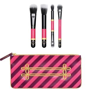 NEW Mac sweet holiday Duo 5 brush set with bag
